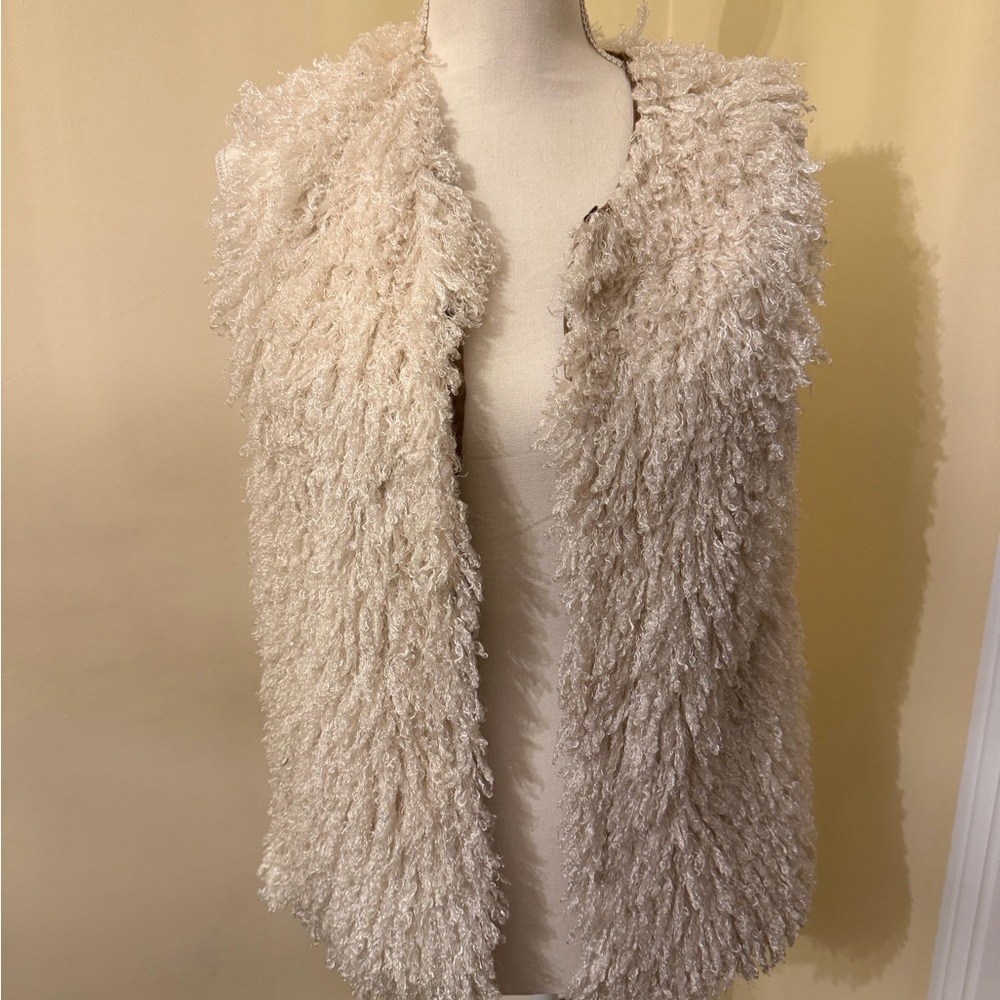 Mystree Cream Teddy Jacket